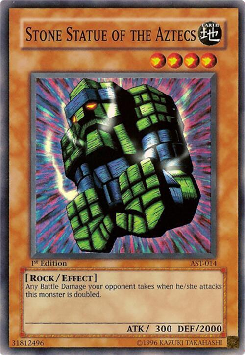 Stone Statue of the Aztecs card image