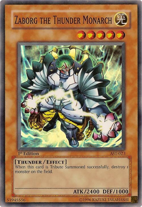 Zaborg the Thunder Monarch card image