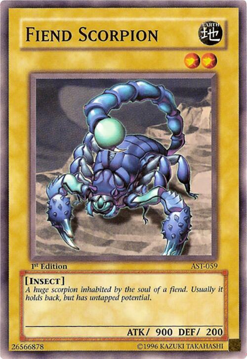 Fiend Scorpion card image