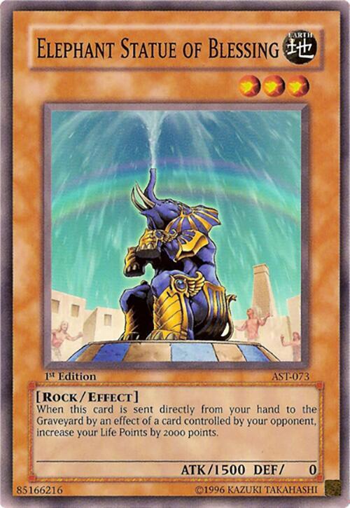 Elephant Statue of Blessing card image