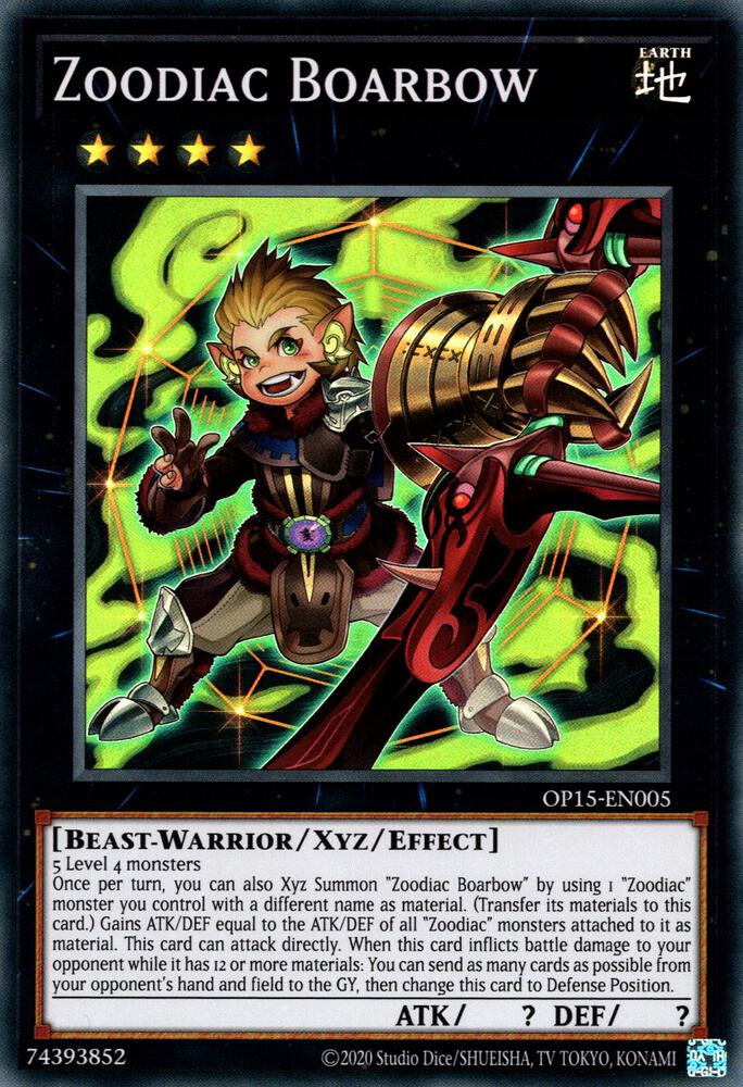 Zoodiac Boarbow card image