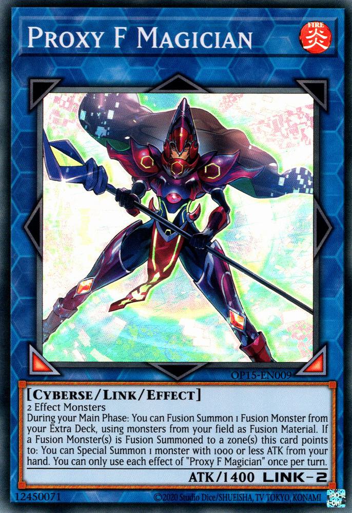 Proxy F Magician card image