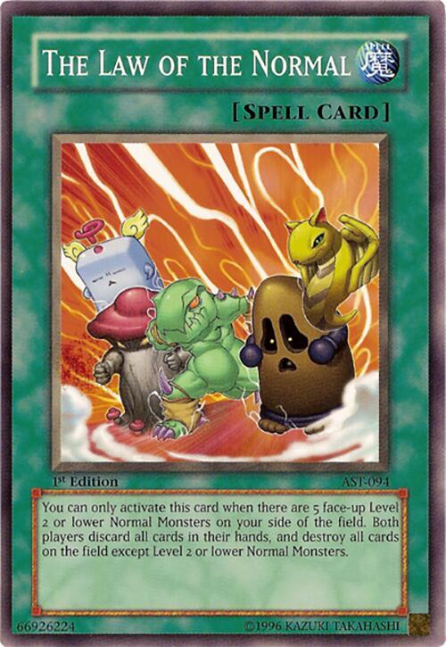 The Law of the Normal card image