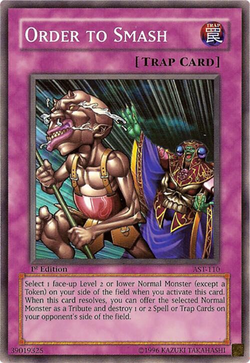 Order to Smash card image