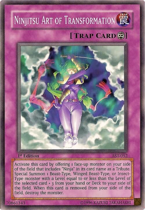 Ninjitsu Art of Transformation card image