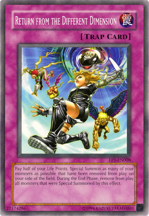 Return from the Different Dimension card image