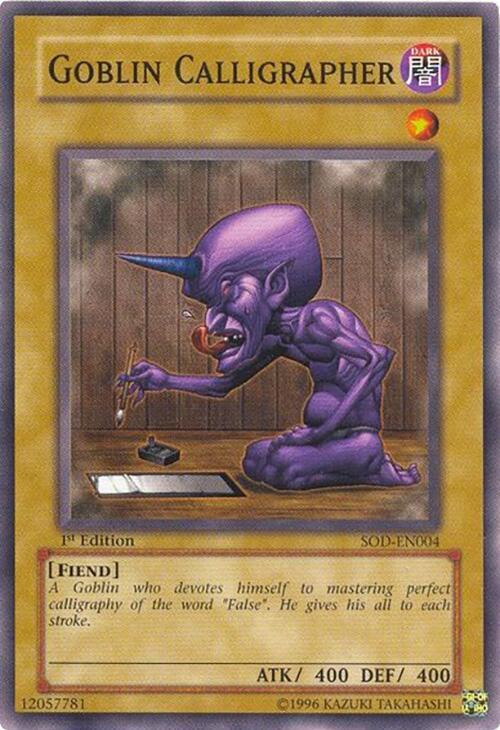 Goblin Calligrapher card image