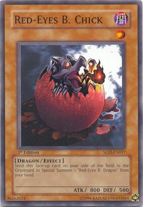 Red-Eyes B. Chick card image