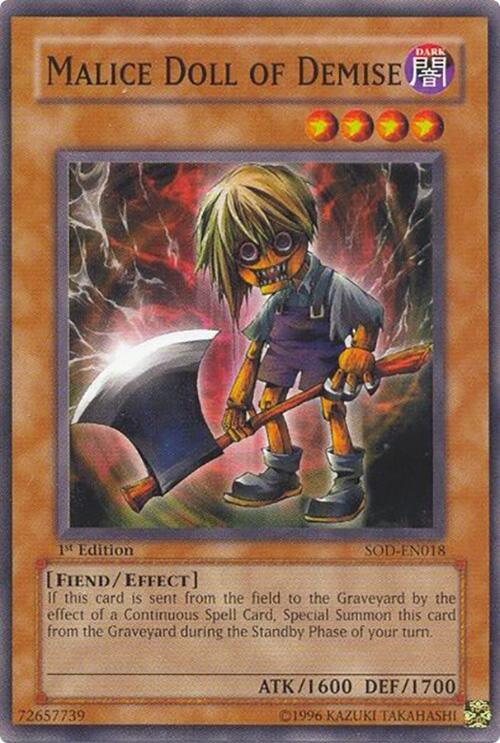 Malice Doll of Demise card image