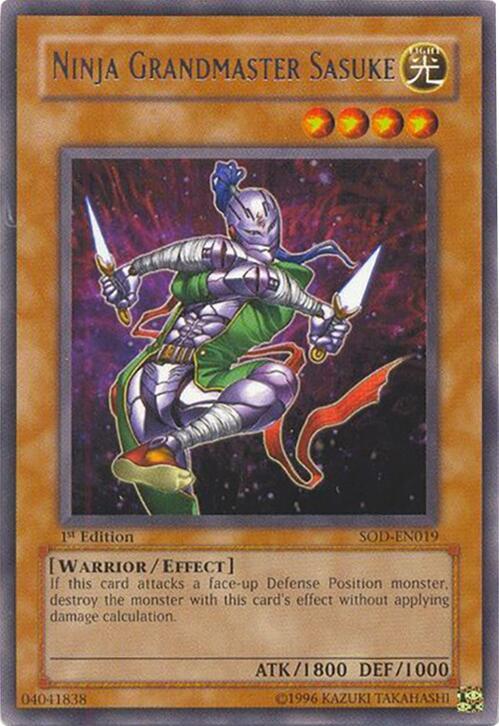 Ninja Grandmaster Sasuke card image