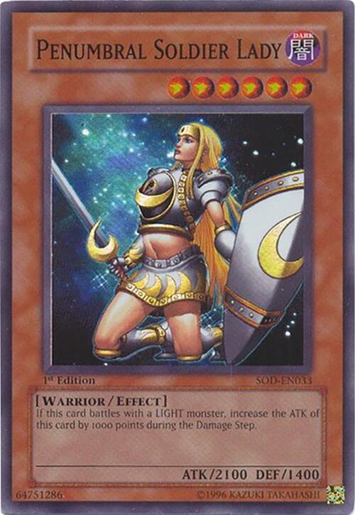 Penumbral Soldier Lady card image
