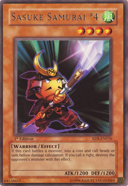 Sasuke Samurai #4 card image