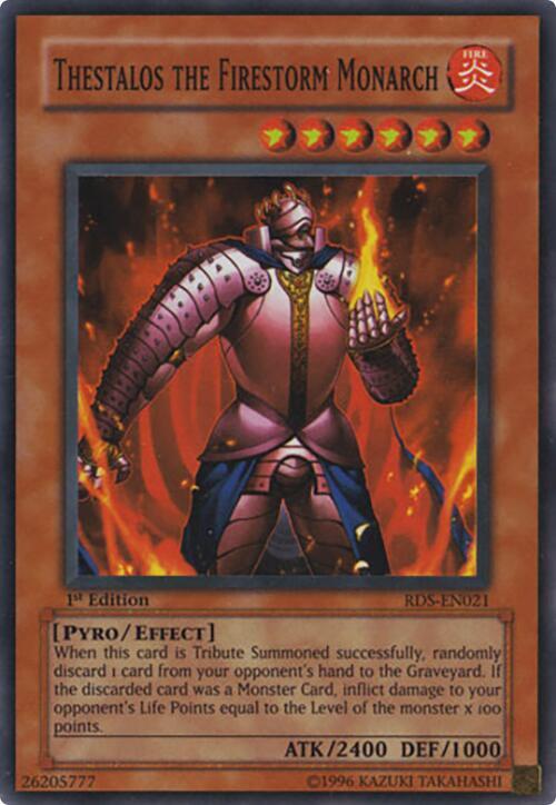 Thestalos the Firestorm Monarch card image