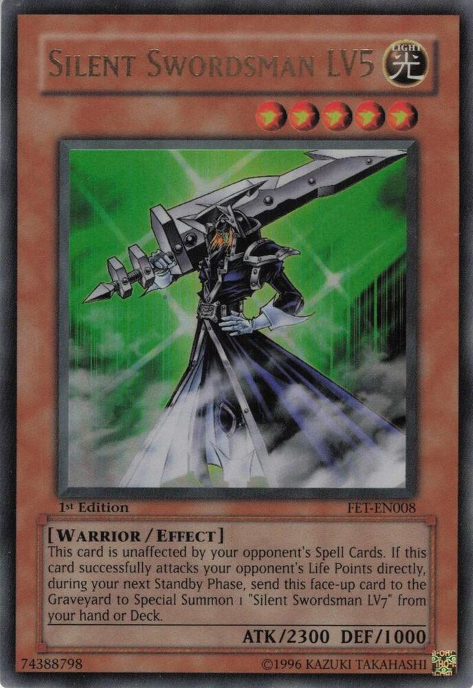 Silent Swordsman LV5 card image