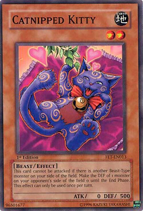 Catnipped Kitty card image