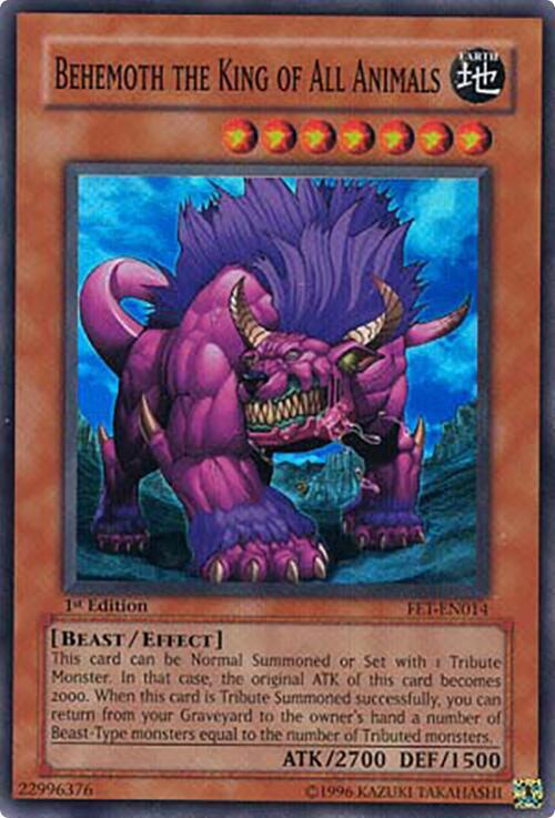 Behemoth the King of All Animals card image