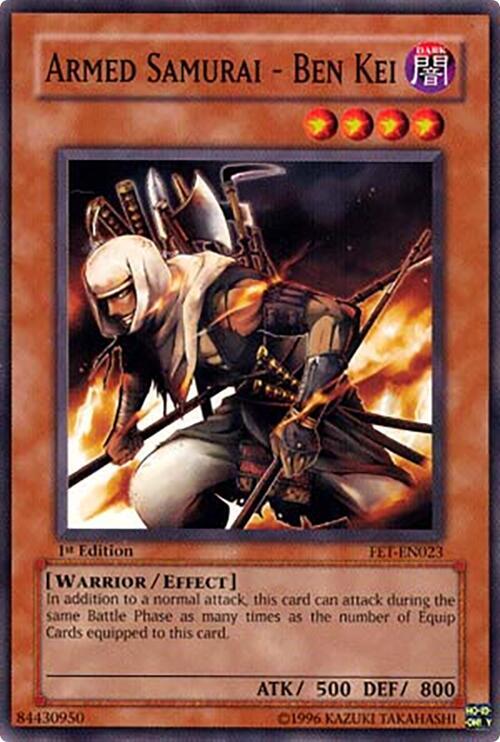 Armed Samurai - Ben Kei card image