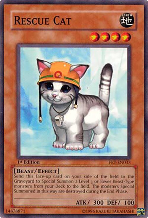 Rescue Cat card image
