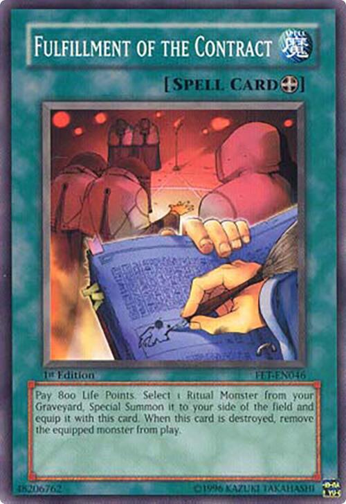 Fulfillment of the Contract card image