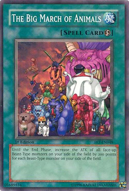 The Big March of Animals card image