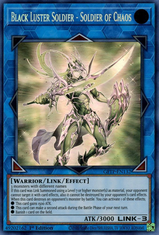 Black Luster Soldier - Soldier of Chaos (Ghost Rare) card image