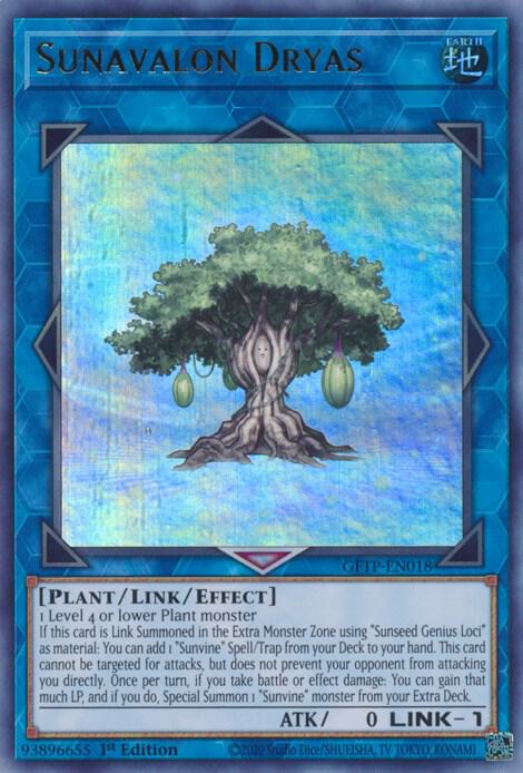 Sunavalon Dryas card image