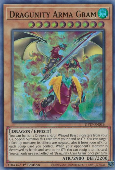 Dragunity Arma Gram card image