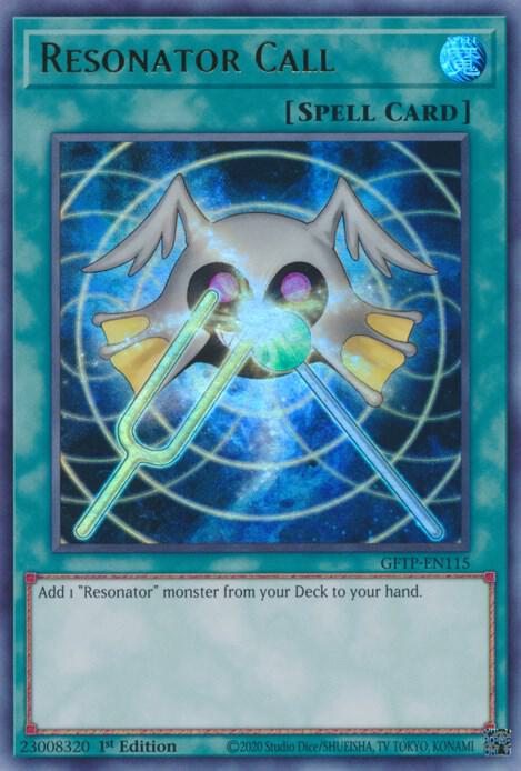 Resonator Call card image