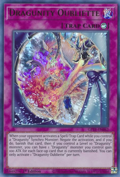 Dragunity Oubliette card image
