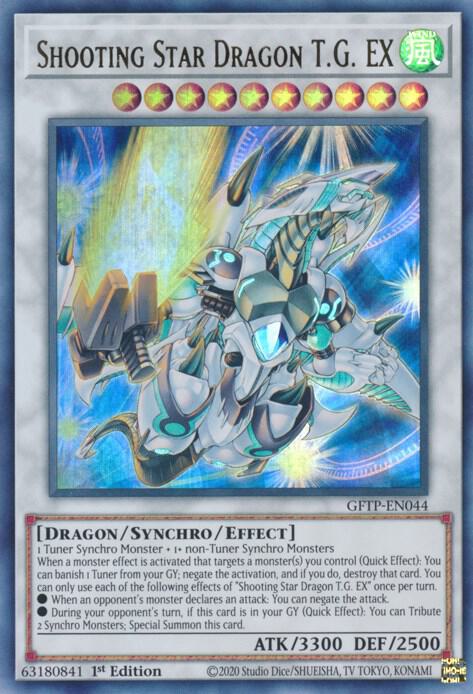 Shooting Star Dragon T.G. EX card image