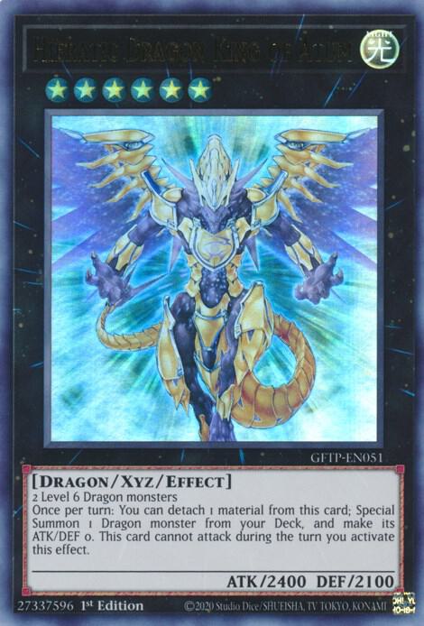 Hieratic Dragon King of Atum card image
