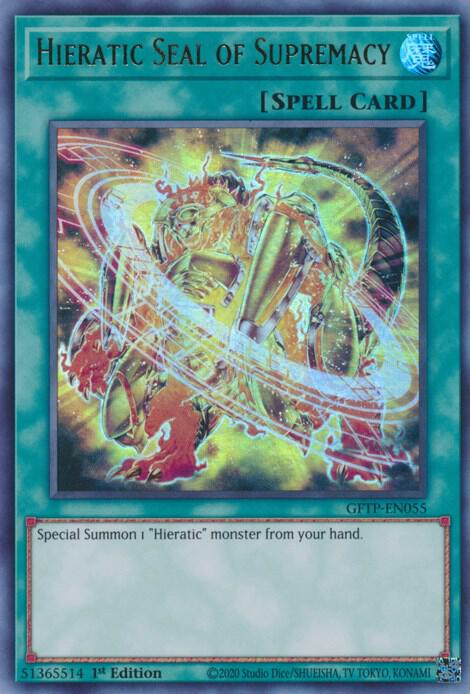 Hieratic Seal of Supremacy card image