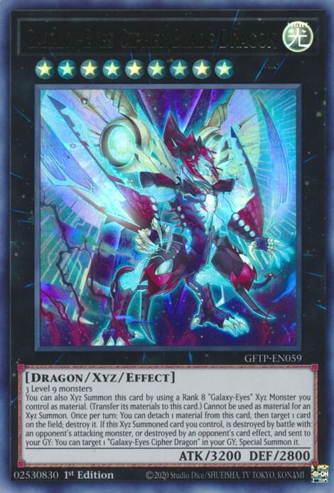 Galaxy-Eyes Cipher Blade Dragon card image