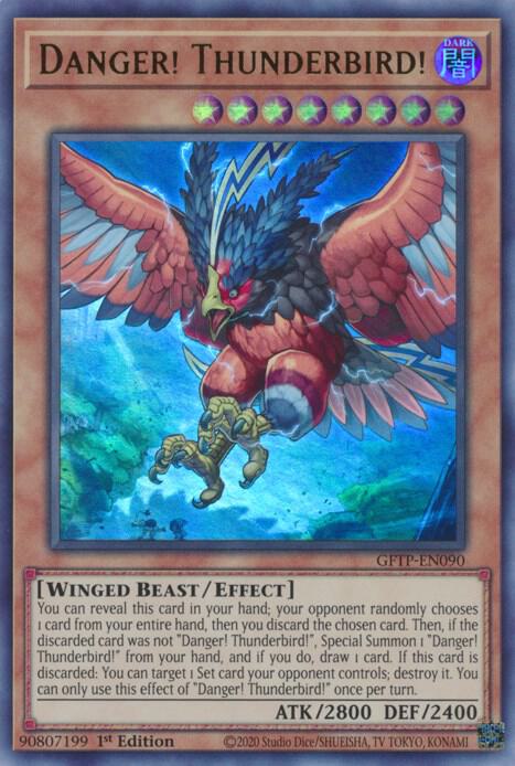 Danger! Thunderbird! card image