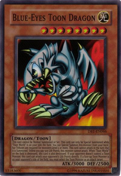 Blue-Eyes Toon Dragon card image