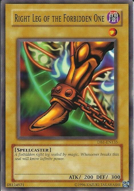 Right Leg of the Forbidden One card image