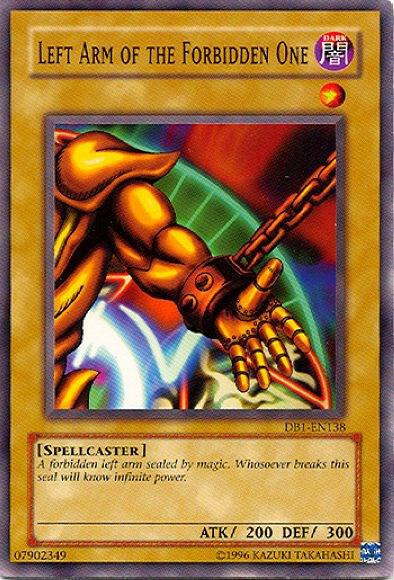 Left Arm of the Forbidden One card image