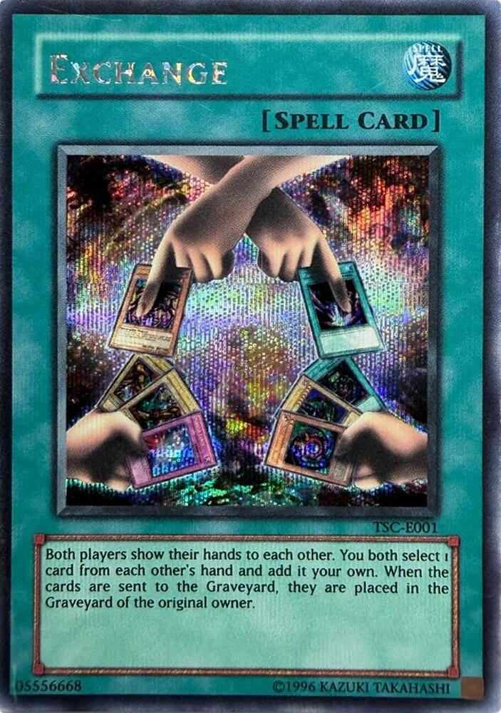 Exchange card image