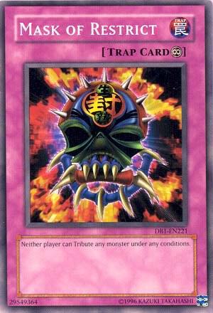 Mask of Restrict card image