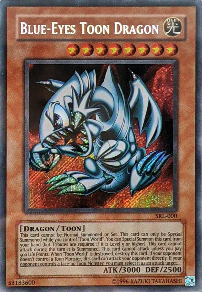 Blue-Eyes Toon Dragon (SRL-000) card image