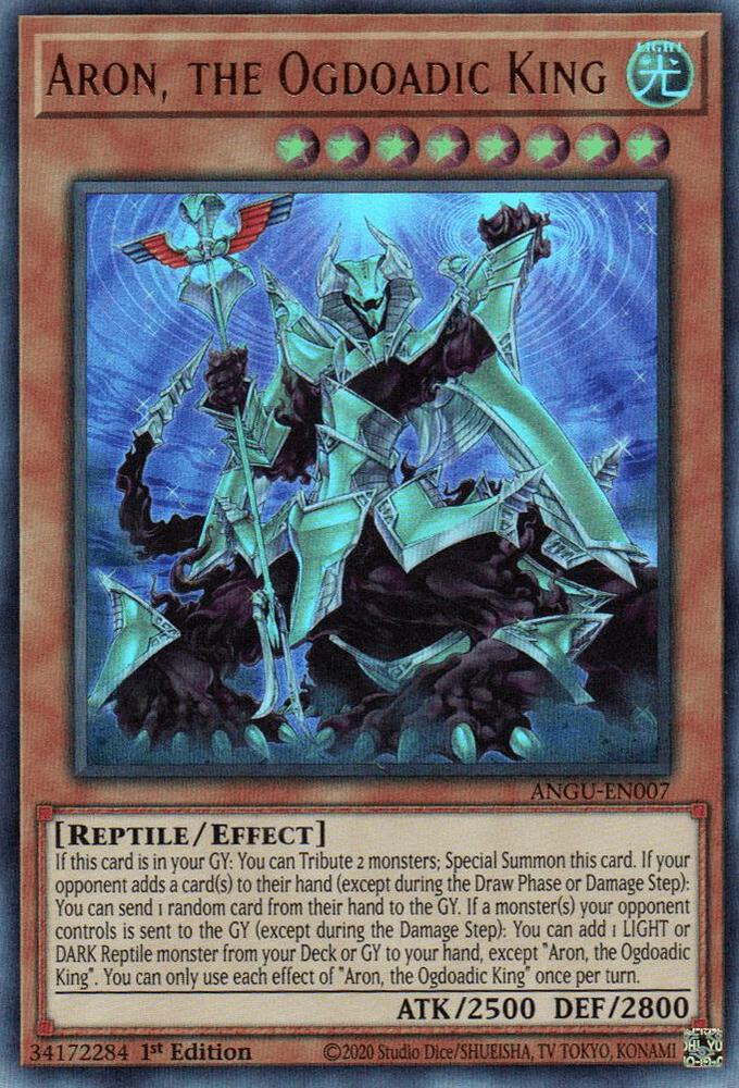 Aron, the Ogdoadic King card image