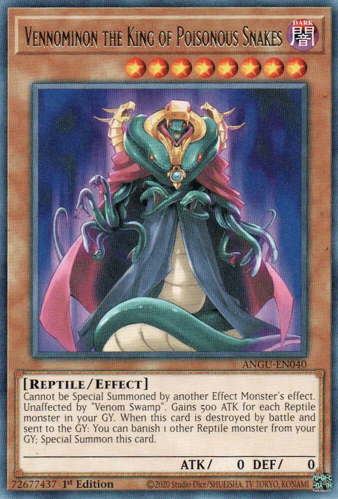 Vennominon the King of Poisonous Snakes card image