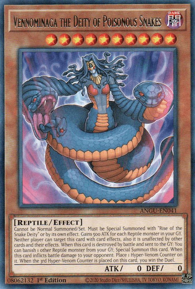 Vennominaga the Deity of Poisonous Snakes card image