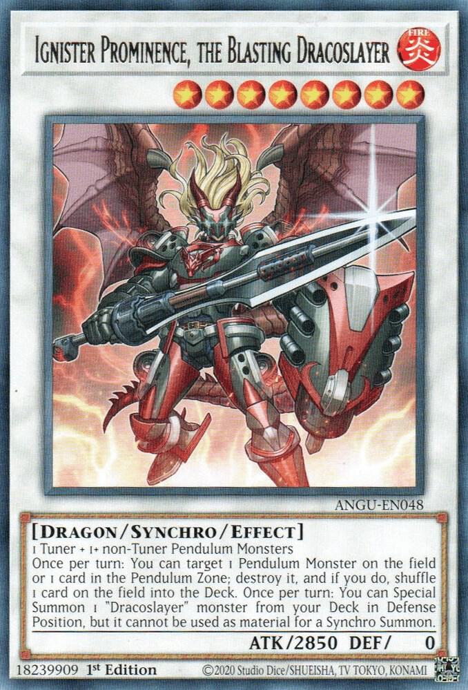 Ignister Prominence, the Blasting Dracoslayer card image