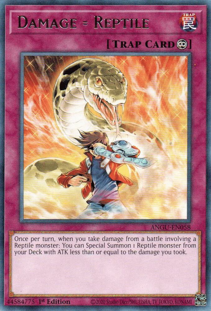 Damage = Reptile card image