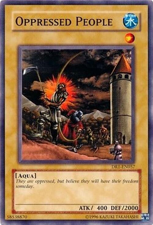 Oppressed People card image