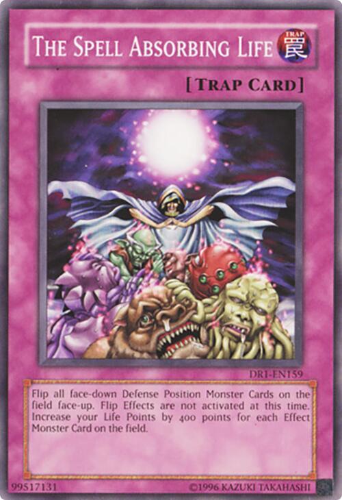 The Spell Absorbing Life card image