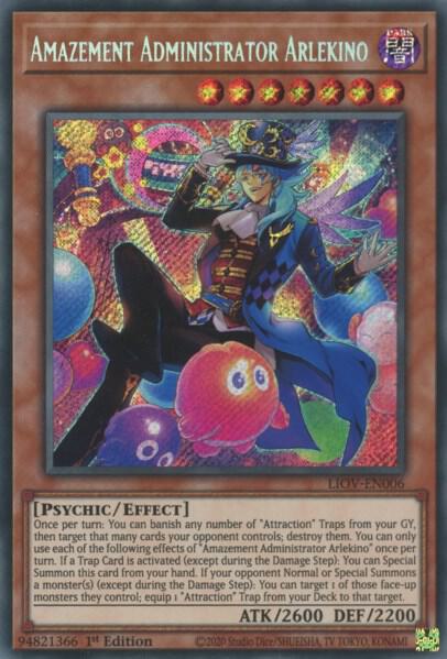 Amazement Administrator Arlekino (1st Edition) card image