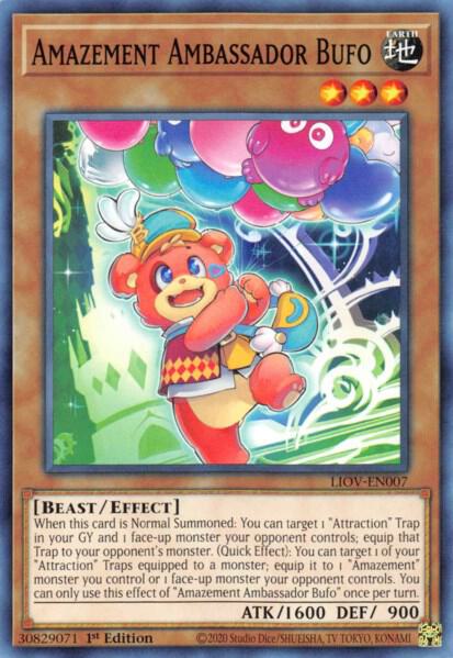Amazement Ambassador Bufo (1st Edition) card image