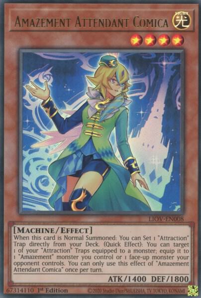 Amazement Attendant Comica (1st Edition) card image